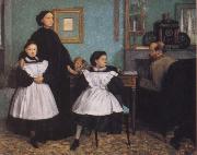 German Hilaire Edgar The Bellelli Family oil painting